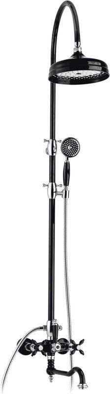 Душевая стойка со смесителем для ванны, верхним и ручным душем CEZARES NOSTALGIA-CVD
