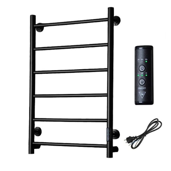 Полотенцесушитель электрический (лесенка) Тругор Аспект Пэк сп 1 80х50 см, черный