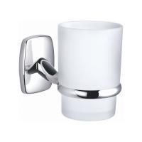 Стакан для зубных щеток с держателем WONZON & WOGHAND PORTO, Хром (WW-1101)
