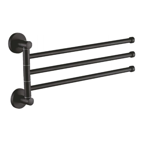 Полотенцедержатель Haiba HB8713, черный