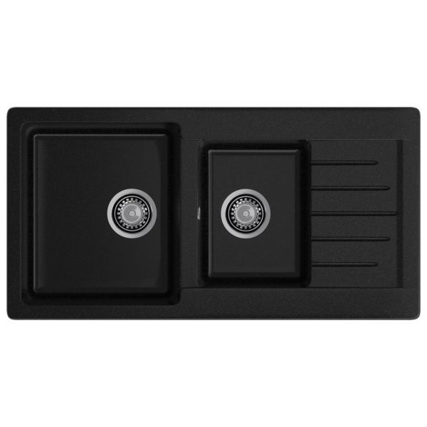 Кухонная мойка GranFest PRACTIK 980KL, черный