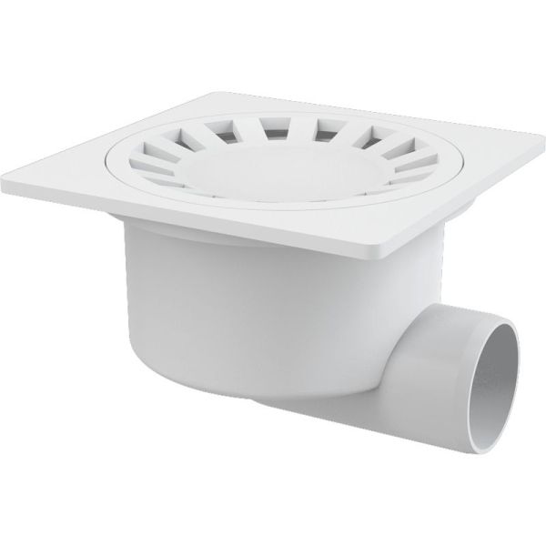 Трап для душа Alcaplast APV15 с решеткой Хром