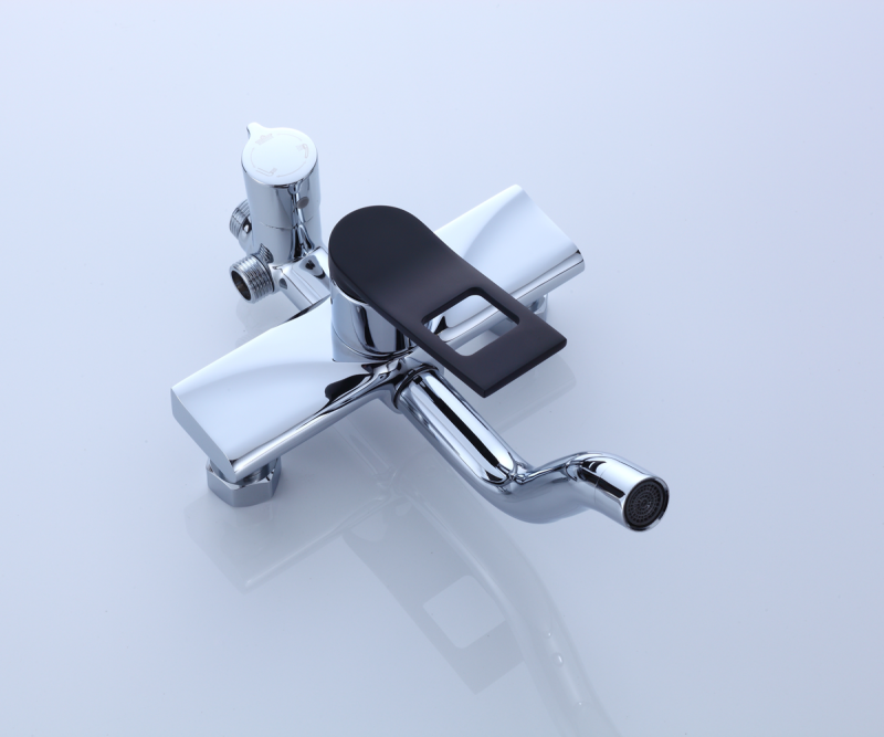 Душевая система Bronze de Luxe Element EL77/1CB, хром/черный, артикул EL77/1CB