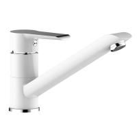 Смеситель для кухни Rossinka W35-21 Белый хром