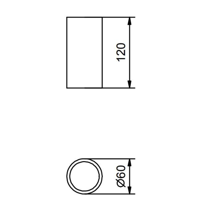 Fantini Young Стакан настольный, цвет Matt British Gold PVD