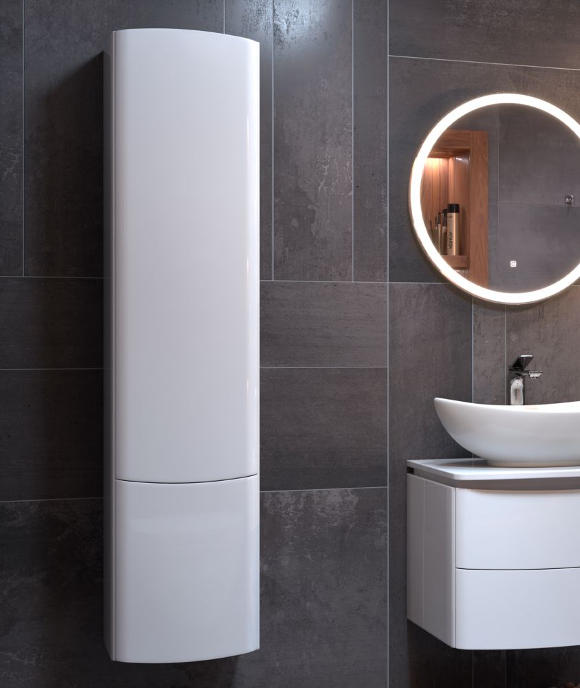 Пенал (35см) VIGO Cosmo pp.COS.35, белый, артикул pp.COS.35