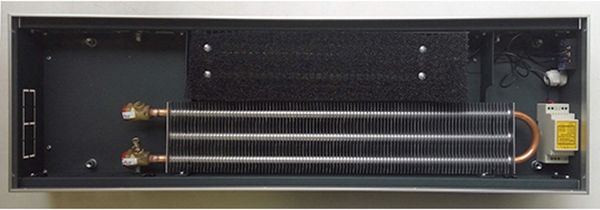 Внутрипольный конвектор Techno Vent KVZV 250-85-2400 без решетки Внутрипольный конвектор Techno Vent KVZV 250-85-2400 без решетки