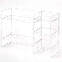 Laufen Kartell Стеллаж, 750х260х530мм, пластик, цвет: прозрачный кристал Laufen Kartell Стеллаж, 750х260х530мм, пластик, цвет: прозрачный кристал