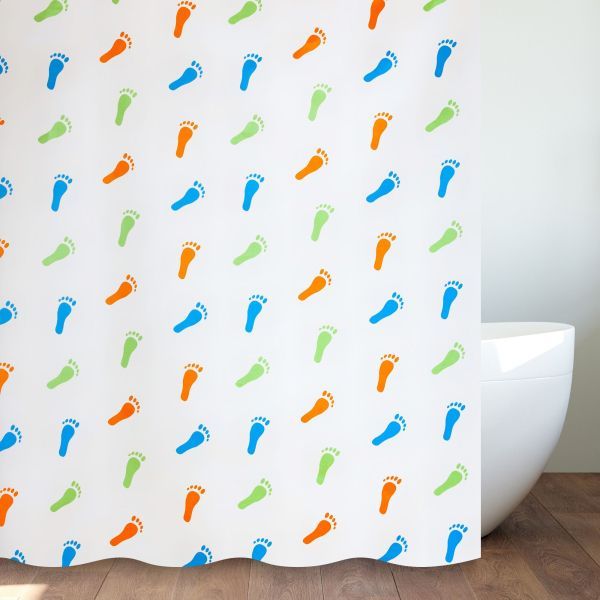 Штора для ванной комнаты Savol S-01718J, узоры