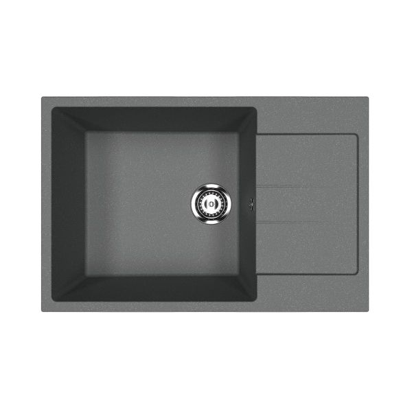 Кухонная мойка Ulgran U-602-343, антрацит