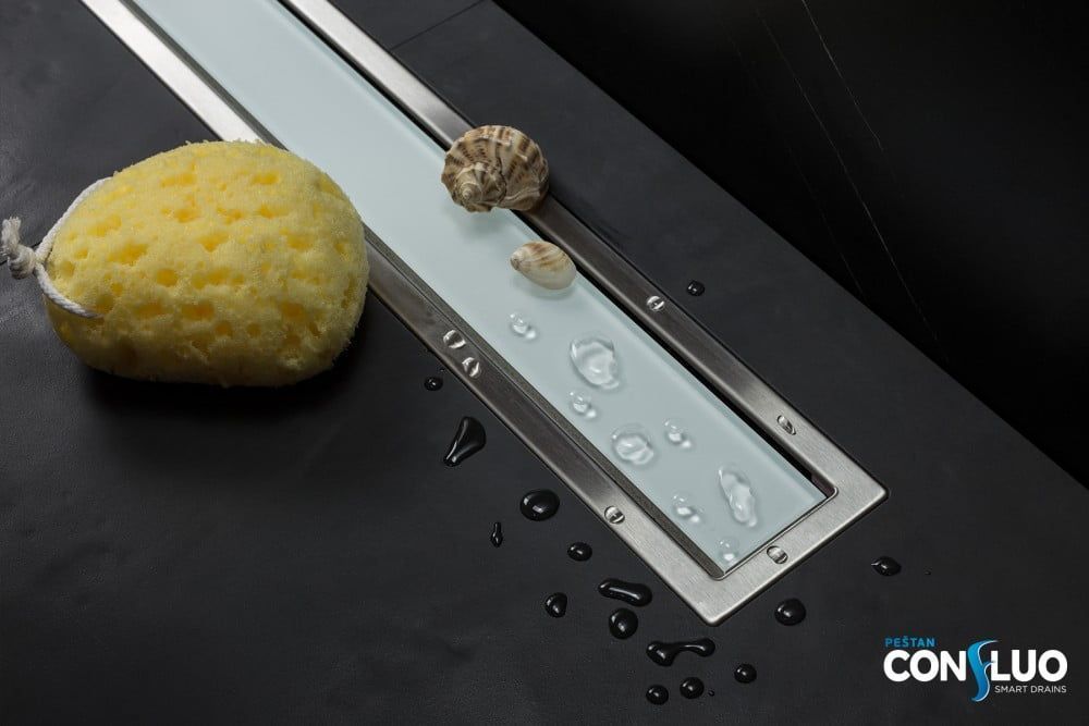 Душевой лоток, Pestan, Confluo Premium Line White Glass, ширина, мм-120, длина, мм-550, высота, мм-105, монтаж-в пол, пропускная способность, л/сек-0,8, выход Ø50 мм, поворот базы 360°, сифон-есть, материал сифона-полипропилен, опоры-есть, декоративная ре, артикул 13000282