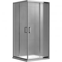 Душевой уголок Gemy Victoria S30172M 90х90 профиль Хром стекло матовое