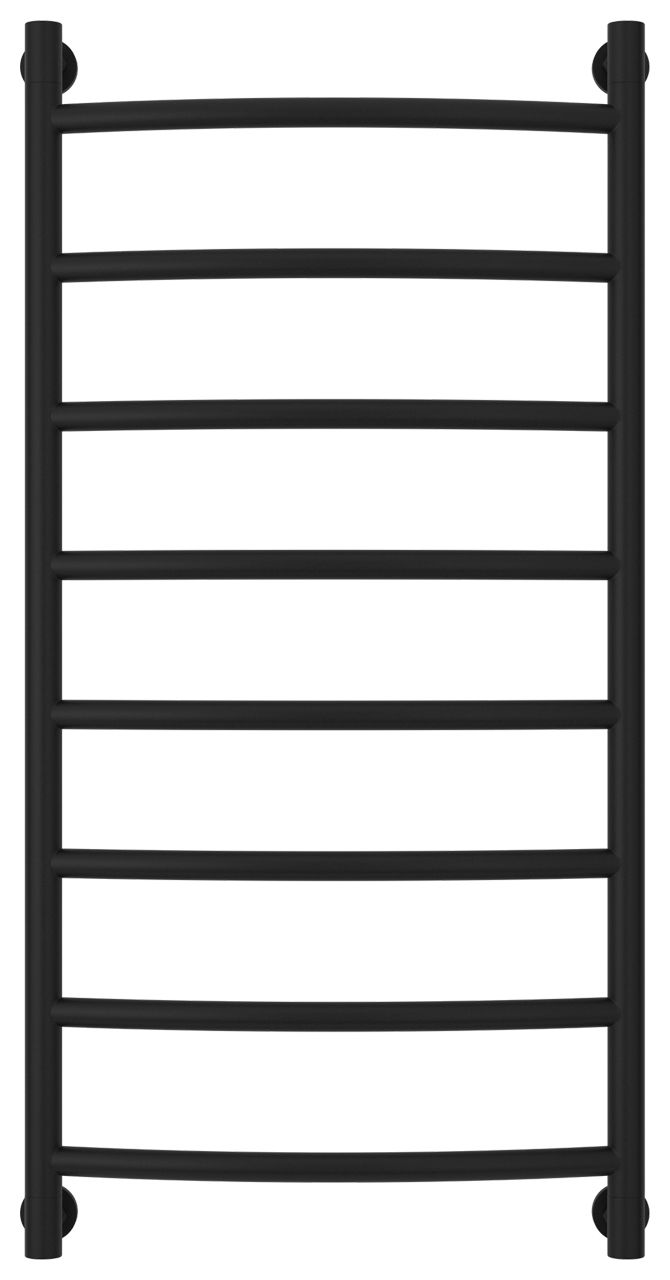 Полотенцесушитель водяной "ГАЛАНТ+" 1000х500 (Матовый Чёрный)