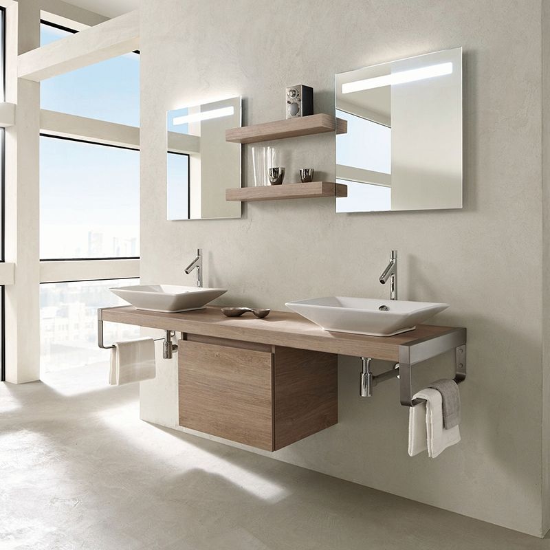 Тумба под раковину JACOB DELAFON PARALLEL 57 EB514-E10 (подвесная, дуб квебекский), шт, артикул EB514-E10