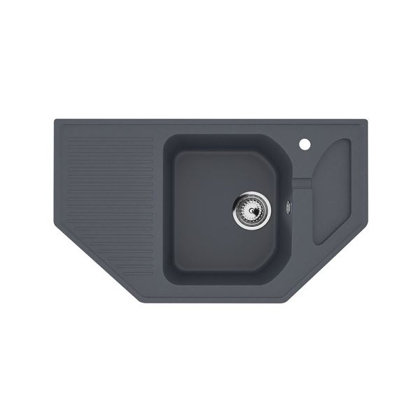 Кухонная мойка Ulgran U-109-343, антрацит