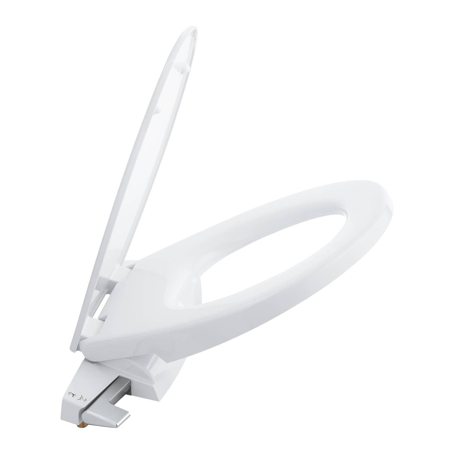 Сиденье-биде для унитаза GROHE Bau, ручное управление, альпин-белый (39648SH0) Сиденье-биде для унитаза GROHE Bau, ручное управление, альпин-белый (39648SH0)