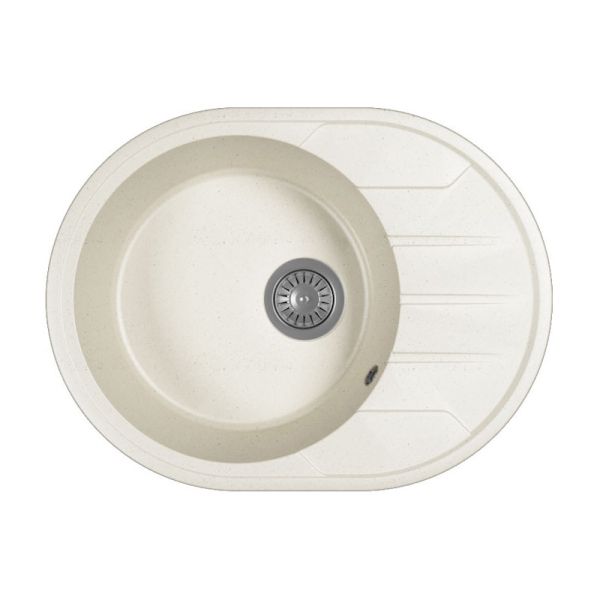 Кухонная мойка Dr. Gans ЛИАНА 29.020.B0620.401, белый