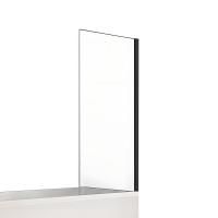 Шторка для ванны NEW TRENDY NEW SOLEO BLACK 100 см P-0071 (черный)