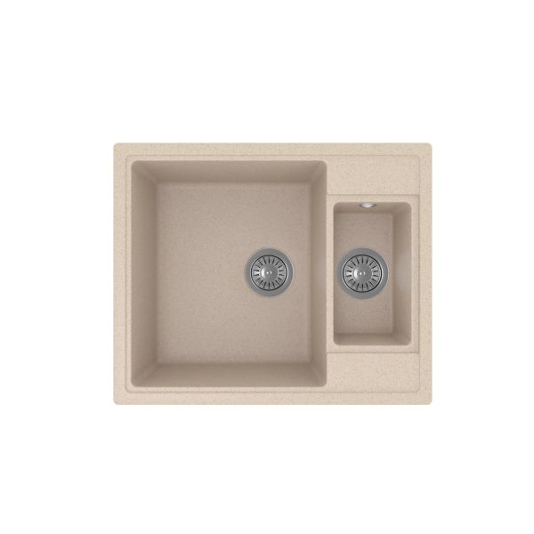Кухонная мойка Florentina ЛИПСИ 20.465.D0620.107, песочный