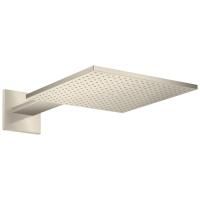 AX ShowerSolution Верхний душ, 300x300мм, 1jet, с  держателем 450мм, настенный монтаж, цвет: шлифованный никель AX ShowerSolution Верхний душ, 300x300мм, 1jet, с  держателем 450мм, настенный монтаж, цвет: шлифованный никель