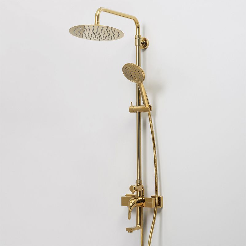 Душевая система WasserKRAFT Sauer A17101 Золото глянцевое