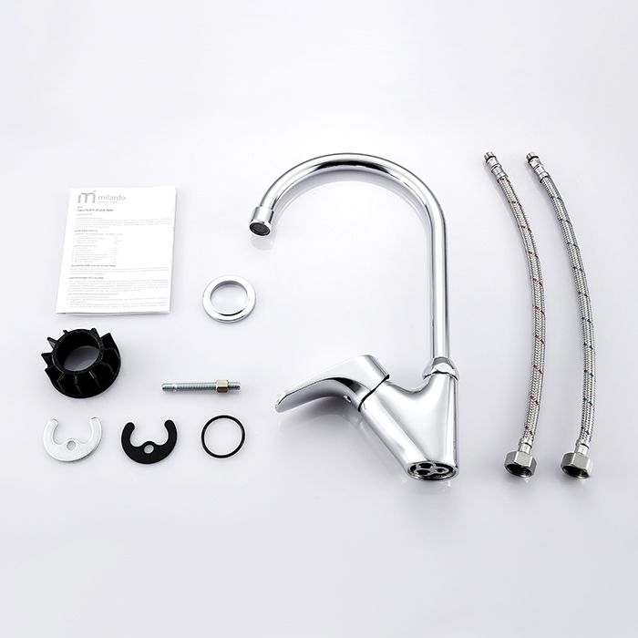Смеситель для кухни Milardo Solomon SOLSB00M05 хром