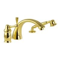 MAYA См-ль на борт ванны на 3 отв. моноком., золото