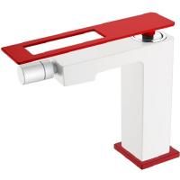 Смеситель Q для биде WhiteRed_Комплект