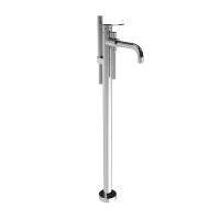 Bongio GIO2 Смеситель напольный для ванны 899 мм, излив 200 мм, цвет хром (без встраиваемой частьи 09744)