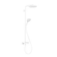Душевая стойка, Hansgrohe, Raindance Select S, смеситель-есть, тип открывания воды-вентильный, тип регулирования воды-термостатический картридж, верхний душ-есть, форма верхнего душа-круглая, размер верхнего душа-240, держатель верхнего душа-есть, вынос,  Душевая стойка, Hansgrohe, Raindance Select S, смеситель-есть, тип открывания воды-вентильный, тип регулирования воды-термостатический картридж, верхний душ-есть, форма верхнего душа-круглая, размер верхнего душа-240, держатель верхнего душа-есть, вынос,