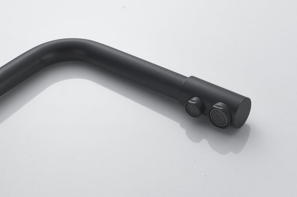 Смеситель для кухни с подключением фильтра Maretti Project Black PB31RZF12, черный, артикул PB31RZF12