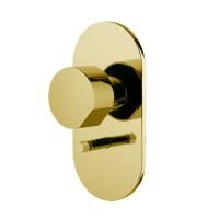 Fima Carlo Frattini So Смеситель для душа, встраиваемый, с переключателем на 2 источника, цвет: золото Fima Carlo Frattini So Смеситель для душа, встраиваемый, с переключателем на 2 источника, цвет: золото