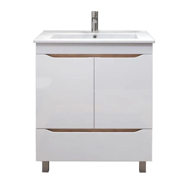 Тумба под раковину напольная VIGO Grani tn.GRI.OSK.75.2D.1Y дуб золотой, 75 см