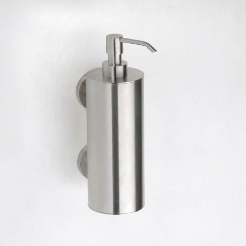 Дозатор NEO для жидкого мыла ,настенный,2 держателя 70х230х110мм, хром