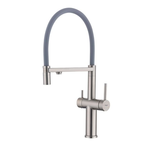 Смеситель для кухни с подключением фильтра Raglo R20.63.05, сатин