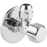 Вентиль угловой 1/2 - 3/8 GROHE для подключения смесителей, хром (2201800M) Вентиль угловой 1/2 - 3/8 GROHE для подключения смесителей, хром (2201800M)