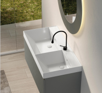 Раковина Double SIUSI (805х500х180) двойная накладная Cerutti SPA Раковина Double SIUSI (805х500х180) двойная накладная Cerutti SPA