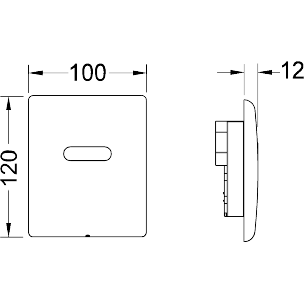 TECEplanus Urinal, 230/12 V, белая глянцевая. TECEplanus Urinal, 230/12 V, белая глянцевая.