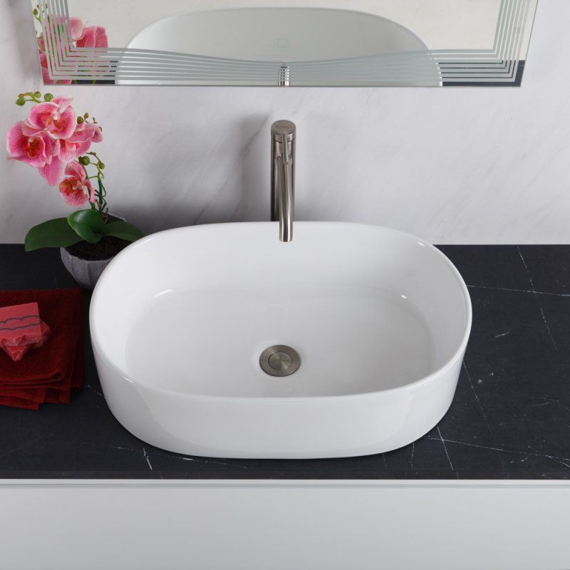 Раковина накладная BELBAGNO BB1048 550x350x140 Раковина накладная BELBAGNO BB1048 550x350x140