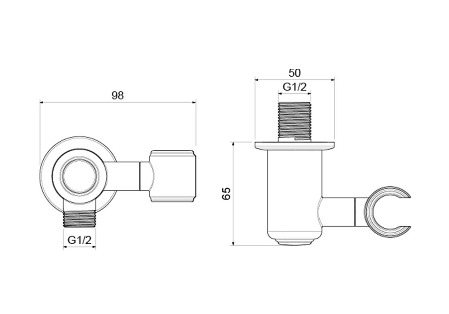 Шланговое подсоединение с держателем AQUATEK, полир. золото AQ2462PG КЛАССИК Шланговое подсоединение с держателем AQUATEK, полир. золото AQ2462PG КЛАССИК