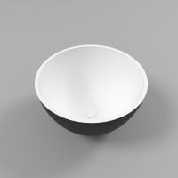 Умывальник WHITECROSS Amethyst D=50 (черный/белый мат) иск. камень Умывальник WHITECROSS Amethyst D=50 (черный/белый мат) иск. камень