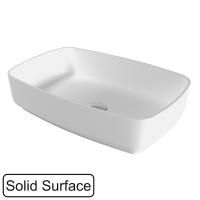 Умывальник WHITECROSS Jasper 58x38 (белый мат) иск. камень