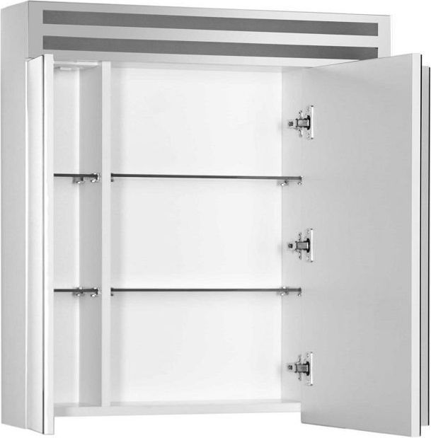 Зеркальный шкаф De Aqua Эколь 80 белый