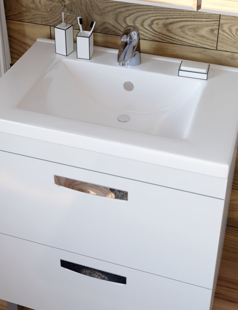 Тумба под раковину напольная VIGO Plaza tn.PLA.FOS.70.2Y, 70 см, артикул tn.PLA.FOS.70.2Y