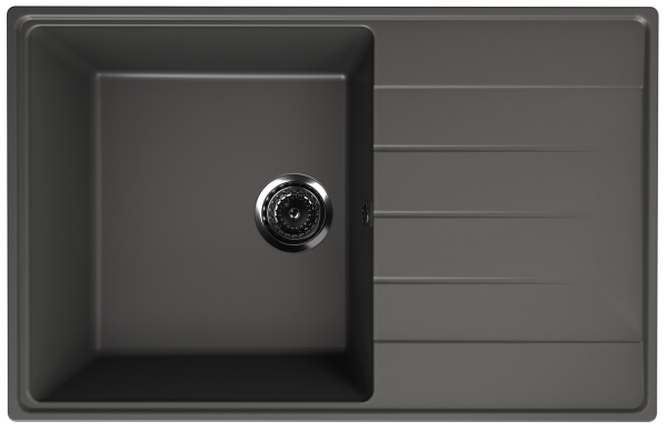Мойка ULGRAN Quartz асфальт (Prima 780-09)