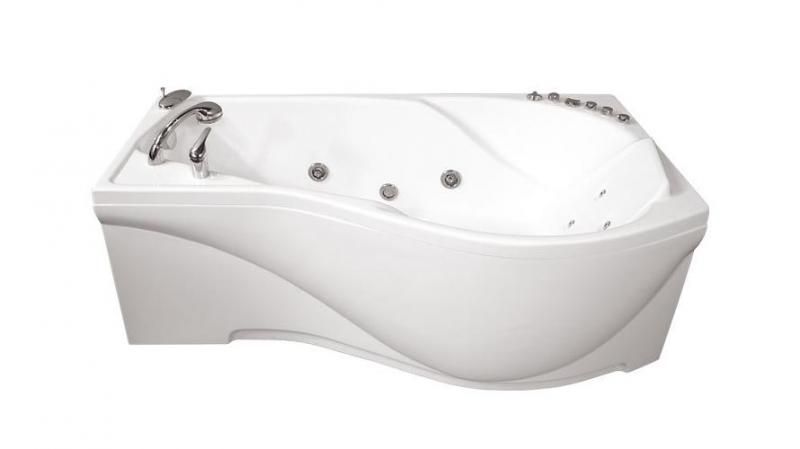 Акриловая ванна Triton Мишель 180x96 без гидромассажа, правая