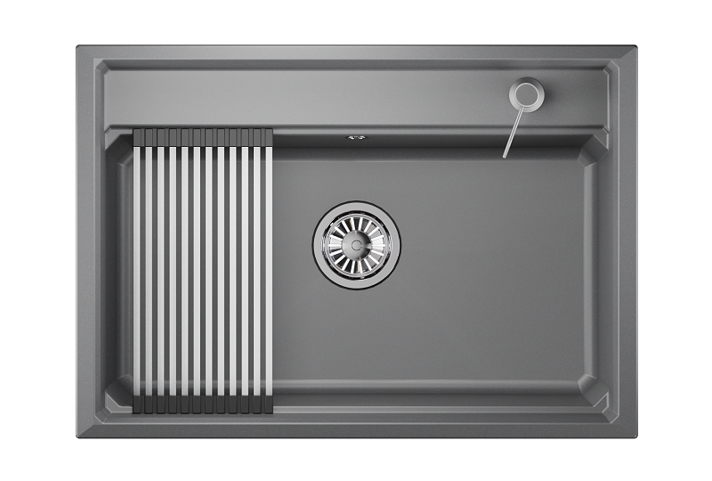 Кухонная мойка Granula 7301, АЛЮМИНИУМ, артикул 7301, АЛЮМИНИУМ