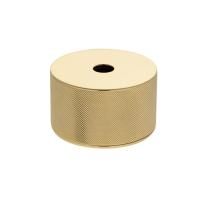 OASIS DEFILE Контейнер Ø110х65 мм., настольный, рифленый, цвет золото