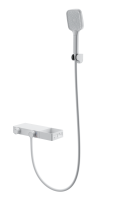 Смеситель для ванны с душем WONZON & WOGHAND Shelf, Белый матовый (WW-B2551-MW)