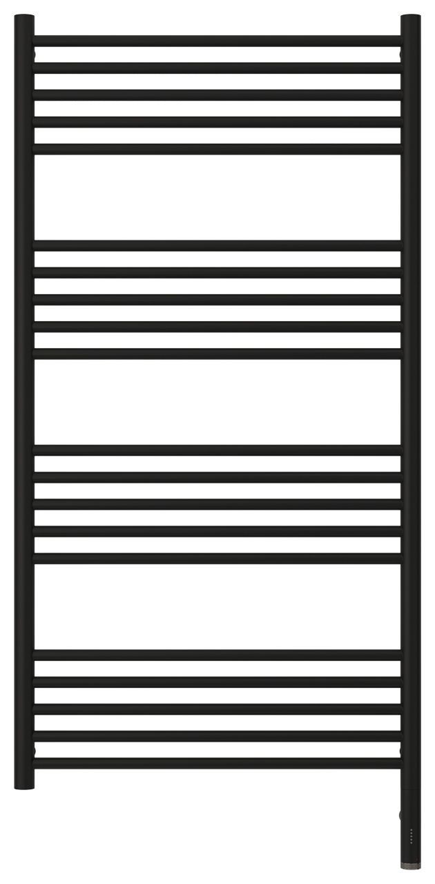 Полотенцесушитель, Сунержа, Богема 3.0, электрический, ширина, мм-632, глубина, мм-75, высота, мм-1324, подключение-справа, электрокомплект-ТЭН, мощность, Вт-300, материал-нержавеющая сталь, цвет-чёрный матовый